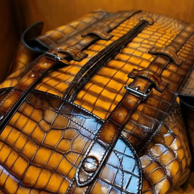 DON JOHN Crocodile Backpacks Unisex