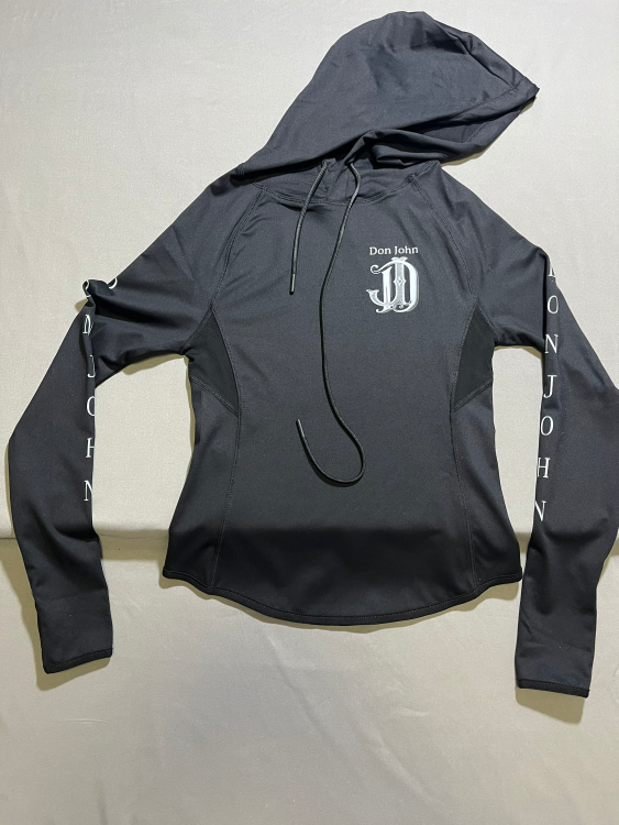 DON JOHN Yoga Hoodie Top Women's