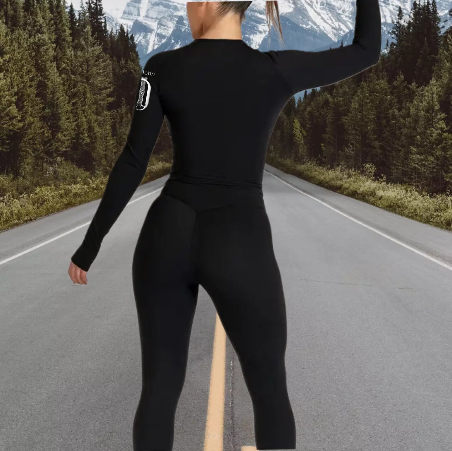 DON JOHN Yoga Outfits Women's