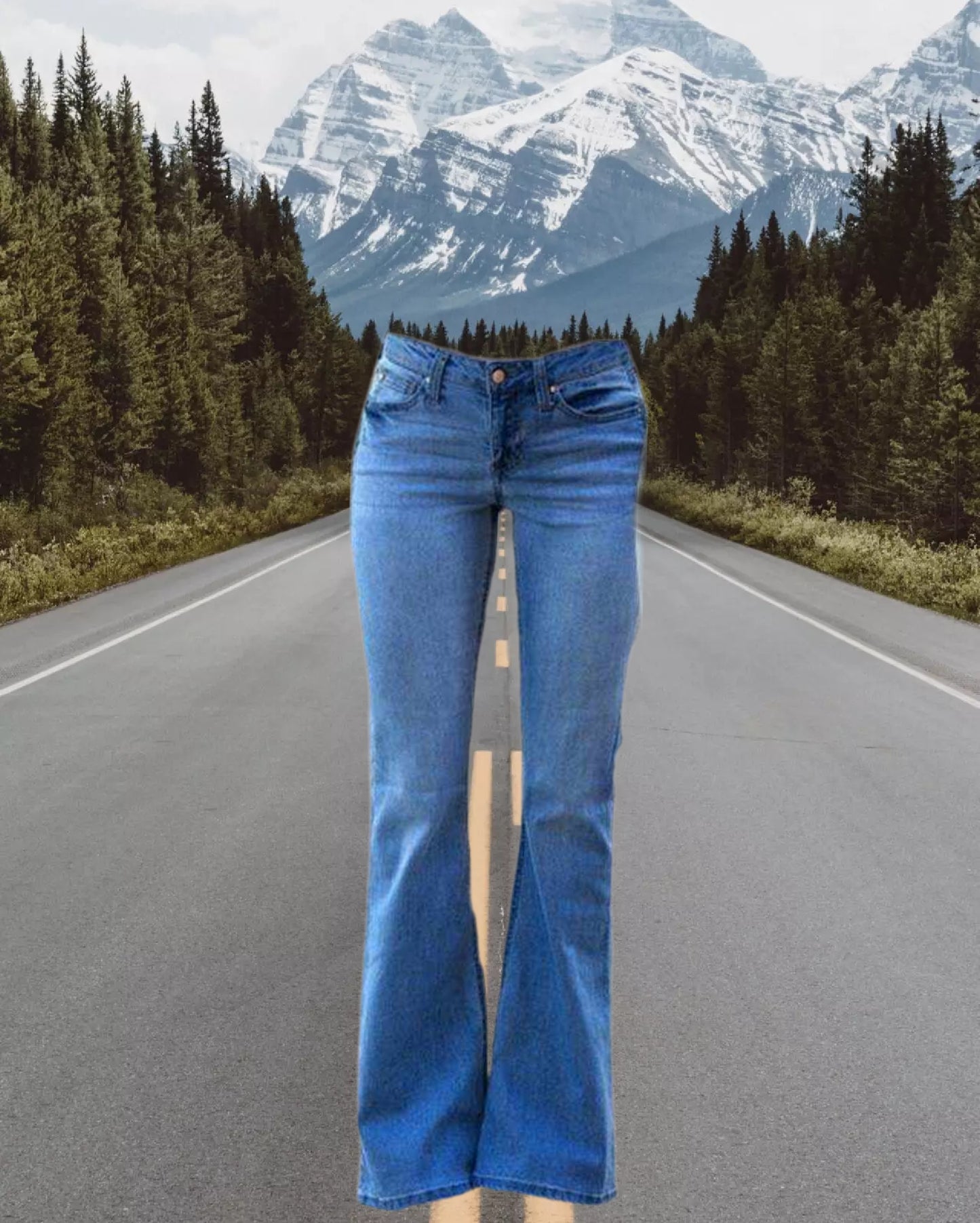 DON JOHN Handmade Jeans Boot Cut Women's