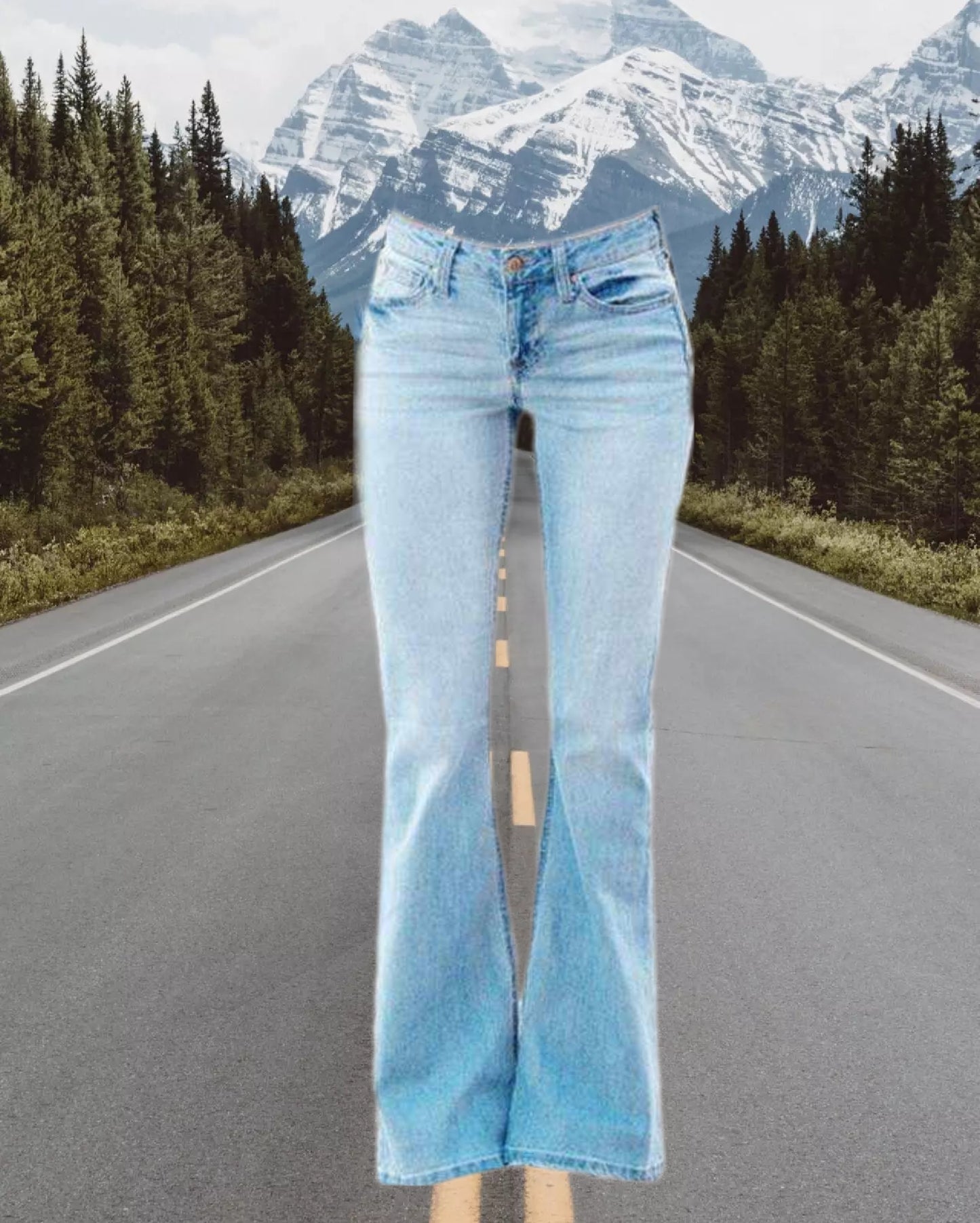 DON JOHN Handmade Jeans Boot Cut Women's