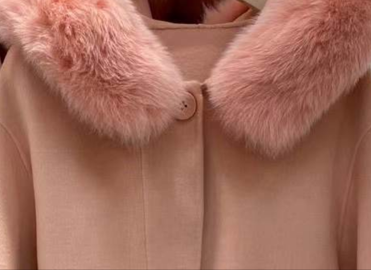 Cashmere & Fox Fur Coat Women's