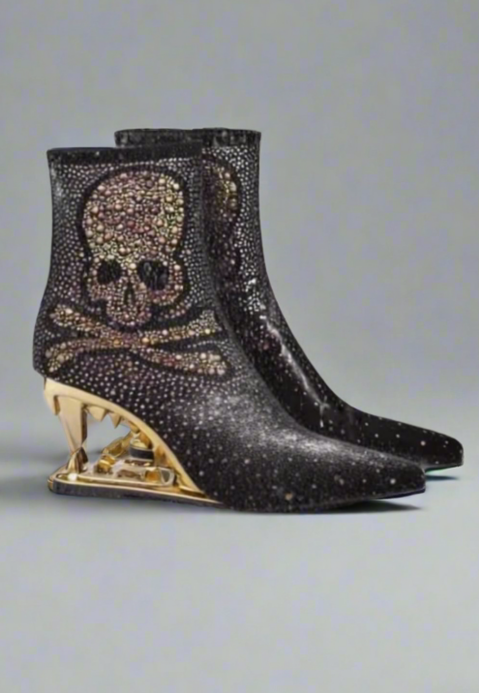 Skull Boots Women's
