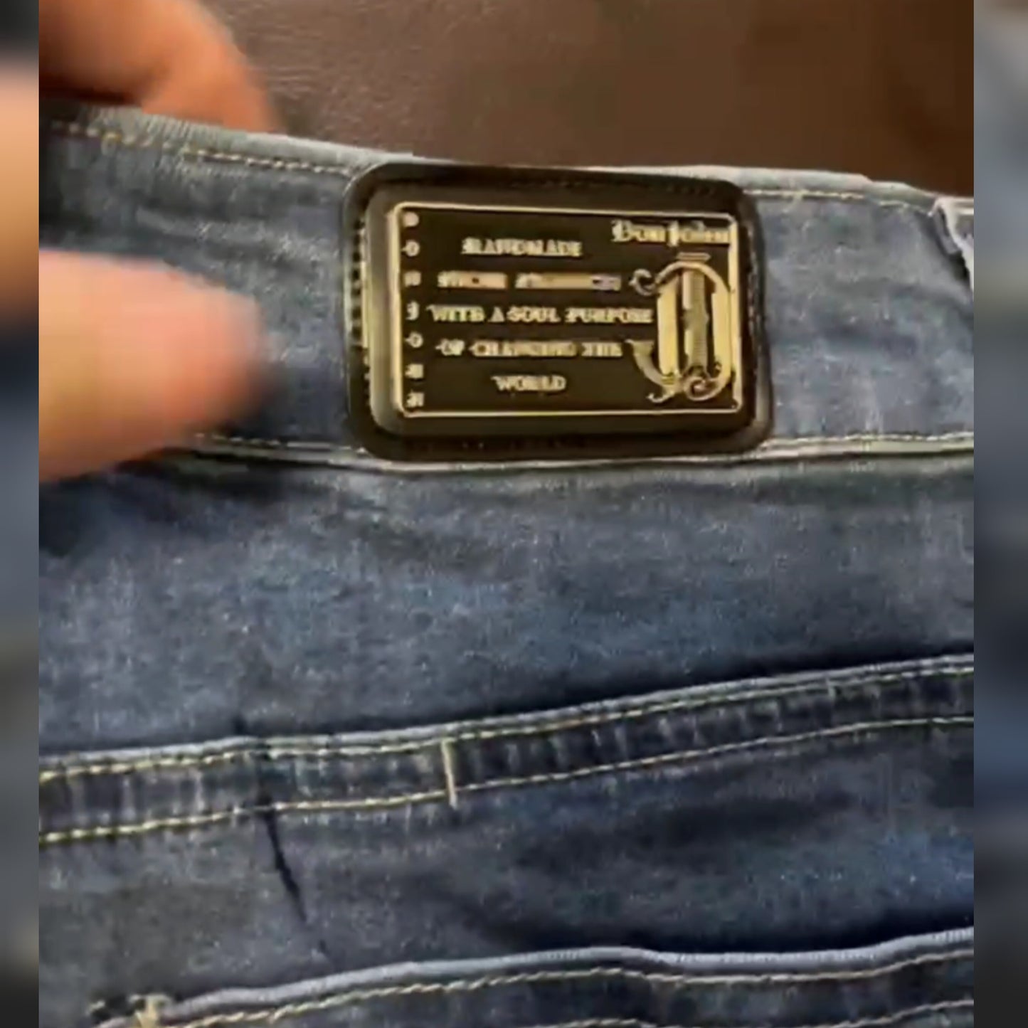 DON JOHN Jean Custom Handmade Women's