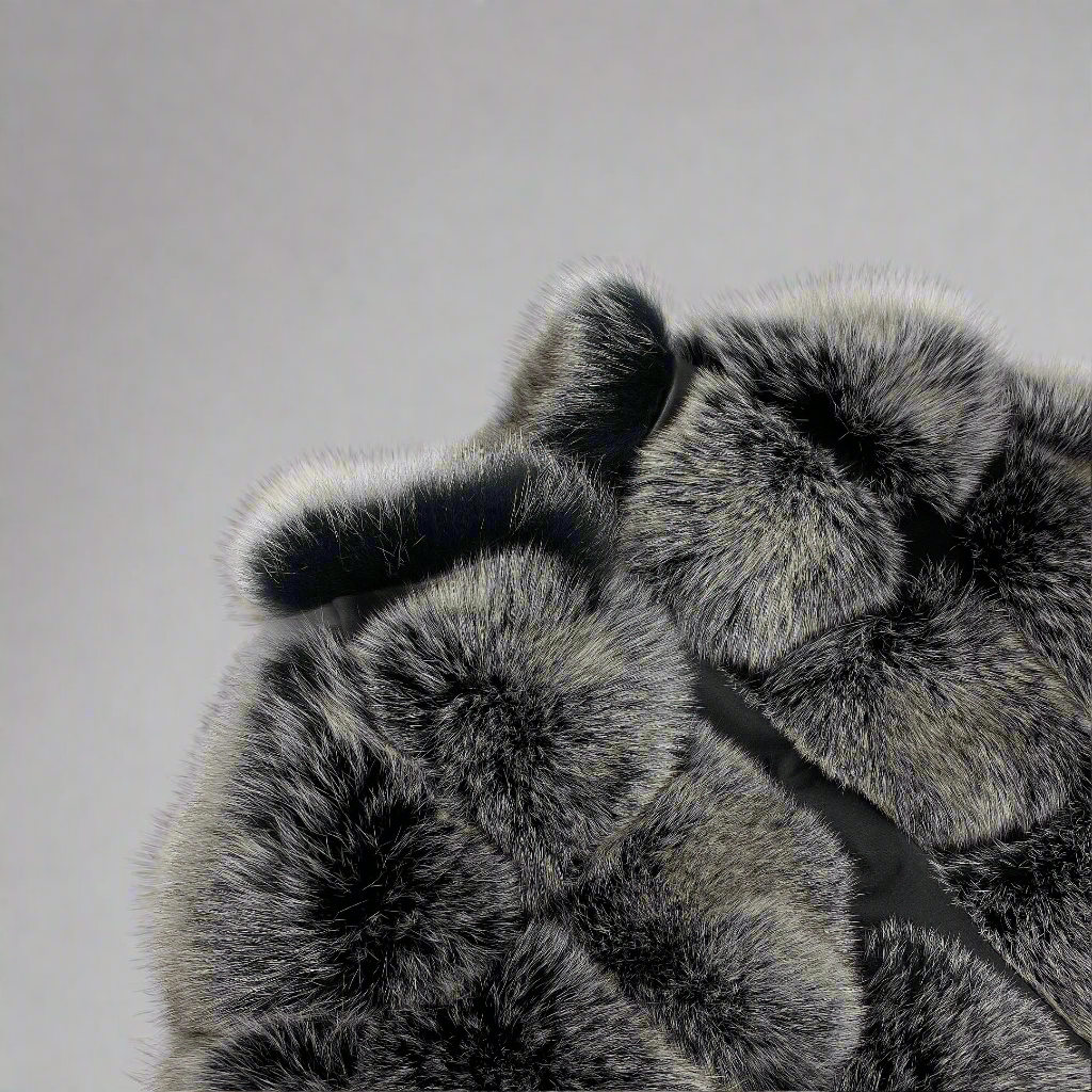 DON JOHN Fox Fur Coat Women's