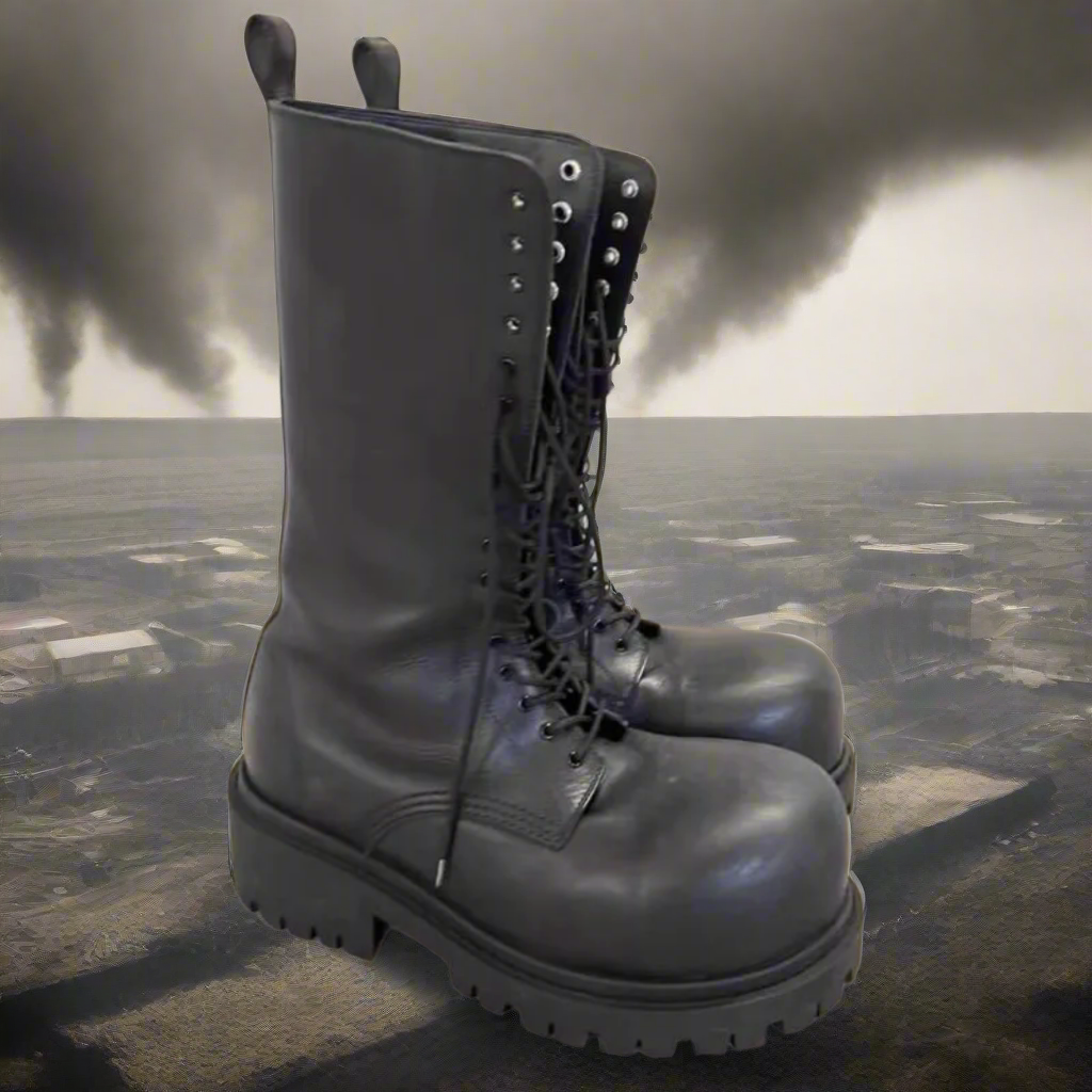 Cyberpunk Dystopian Harajuku Boots Unisex