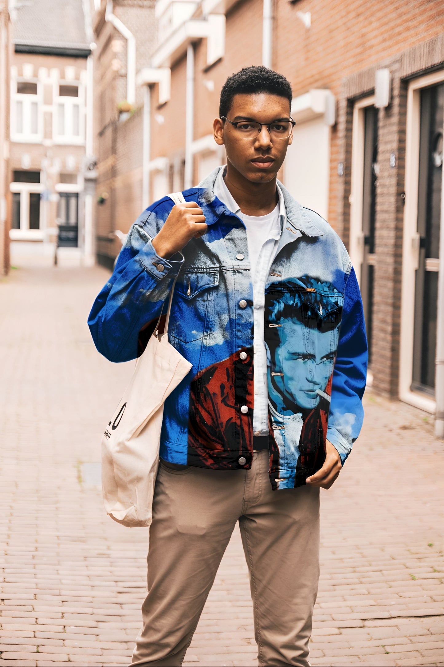 James Dean Printed Jacket