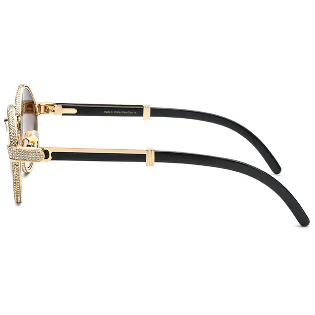 Don John Sunglasses Buffalo horn Unisex