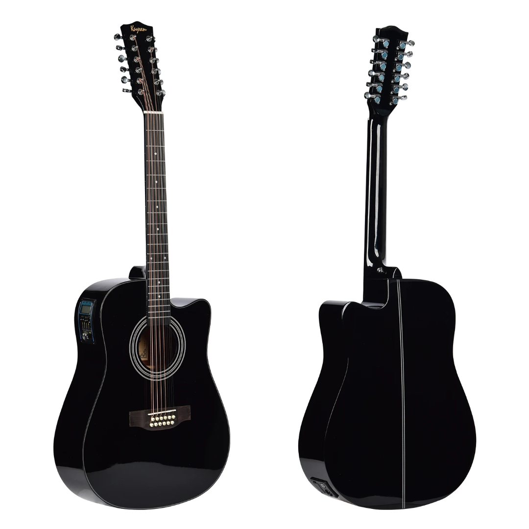 Dreadnought 12-String Electric Acoustic Guitar Kit