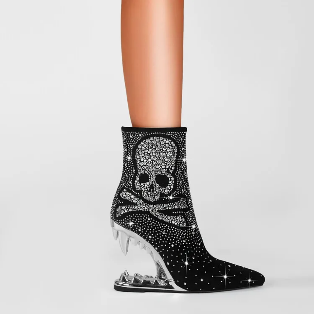 Skull Boots Women's