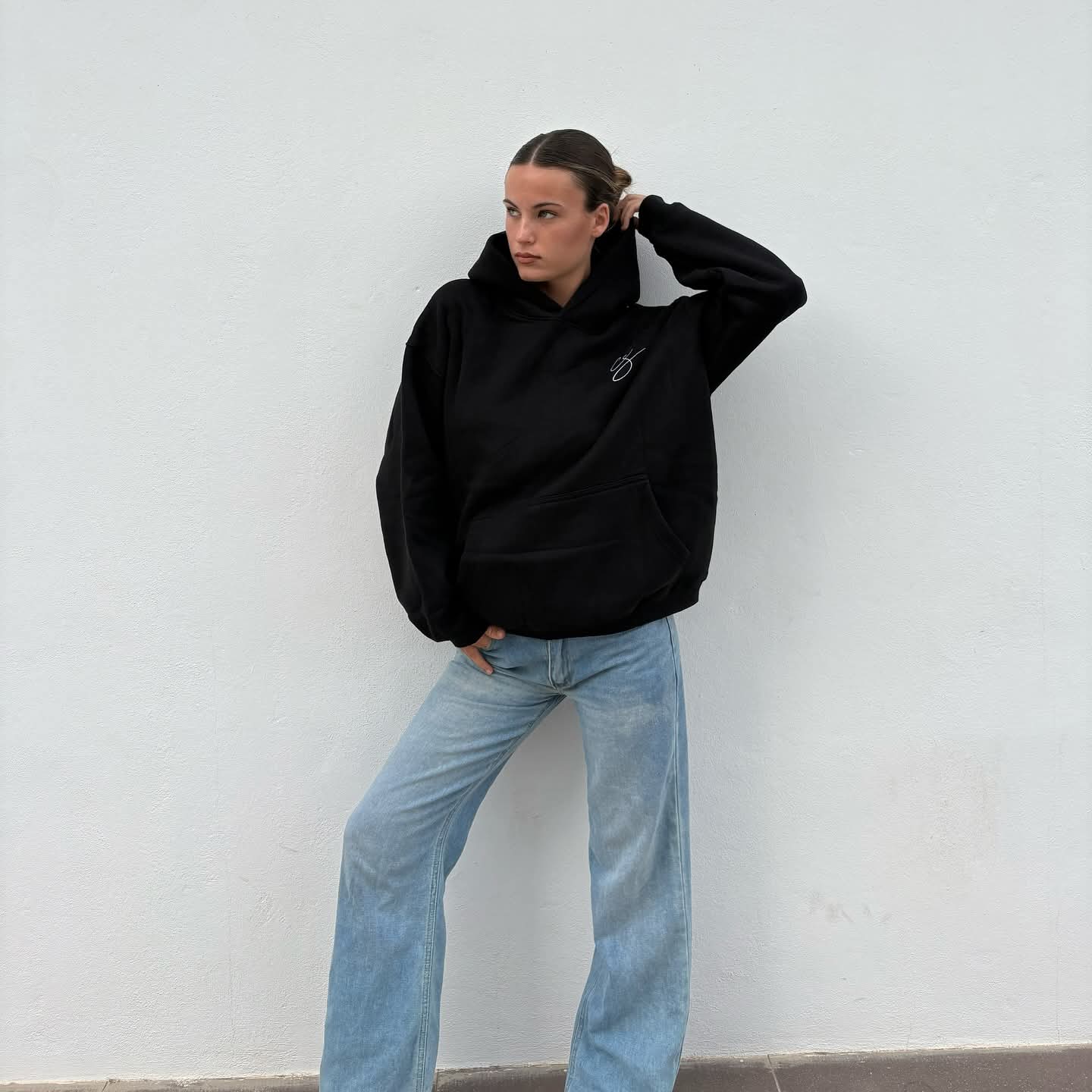 Charlotte Summers 1 Black Hoodie 1 Pink Shirt