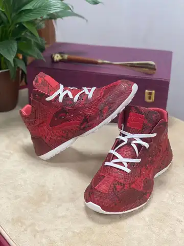 DON JOHN Handmade Python Hightop Sneakers Men's
