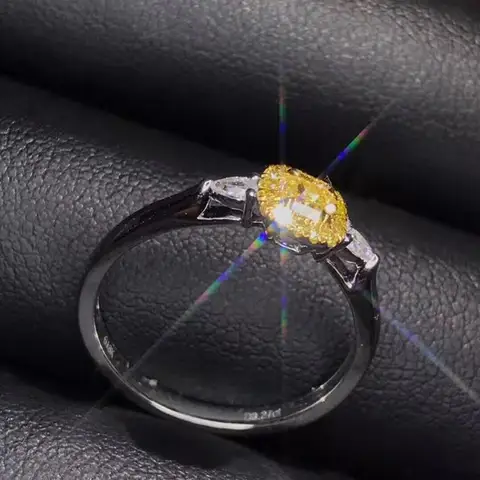 Wedding Ring 18K Gold & Natural Diamonds Women's