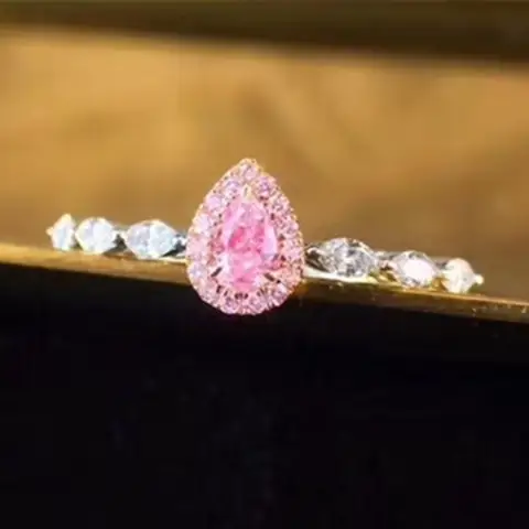 Wedding Ring 18K Gold & Natural Diamonds Women's