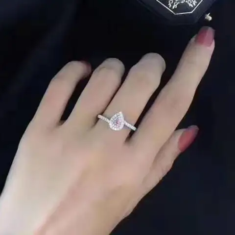 Wedding Ring 18K Gold & Natural Diamonds Women's