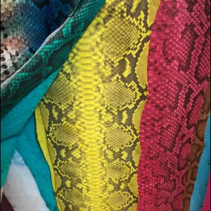 DON JOHN Python Sneakers Available In Several Colors Unisex