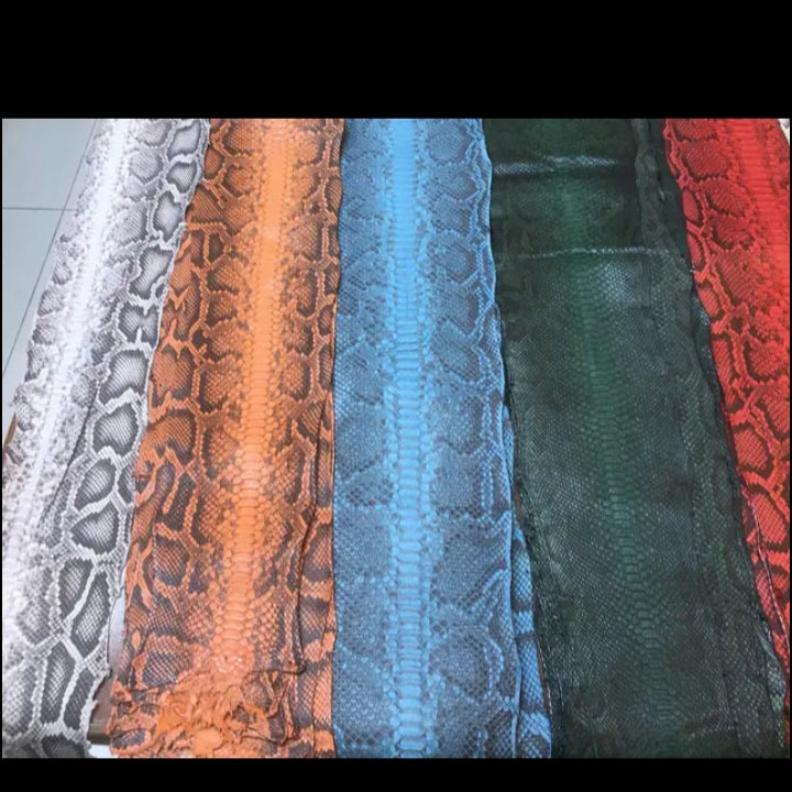 DON JOHN Python Jackets Handmade Men's