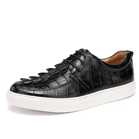 DON JOHN Crocodile Sneakers Handmade Men's