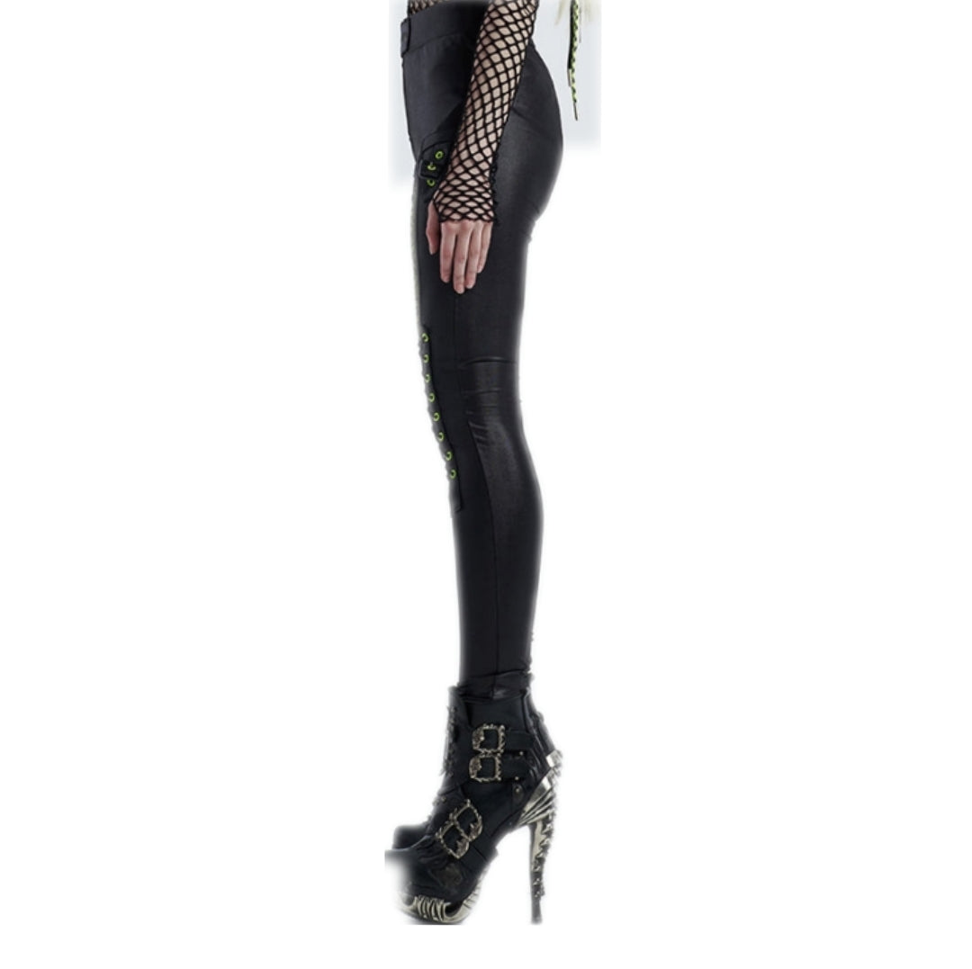 PUNKRAVE WK-448DDF Gothic Steampunk Bandage Pants Women's