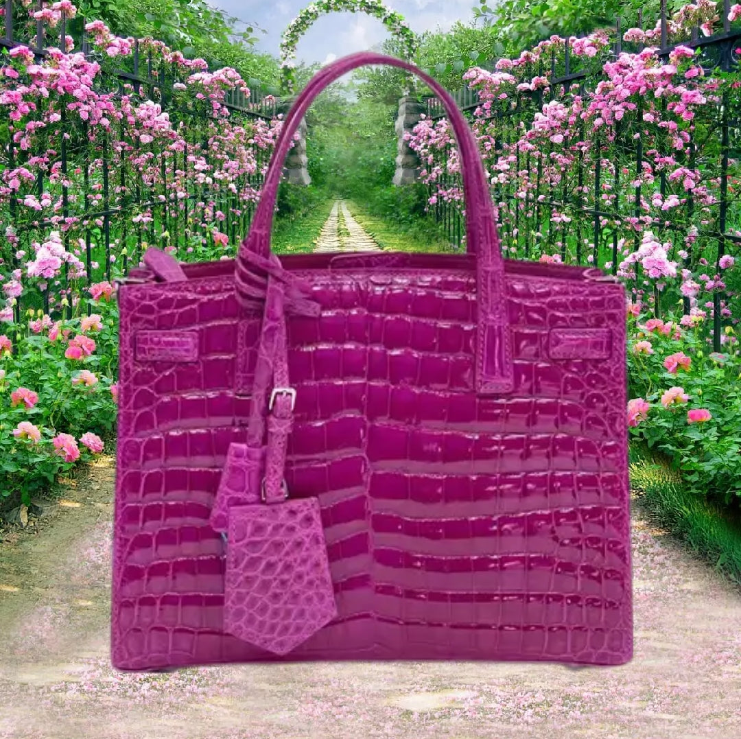 DON JOHN Crocodile Handbags