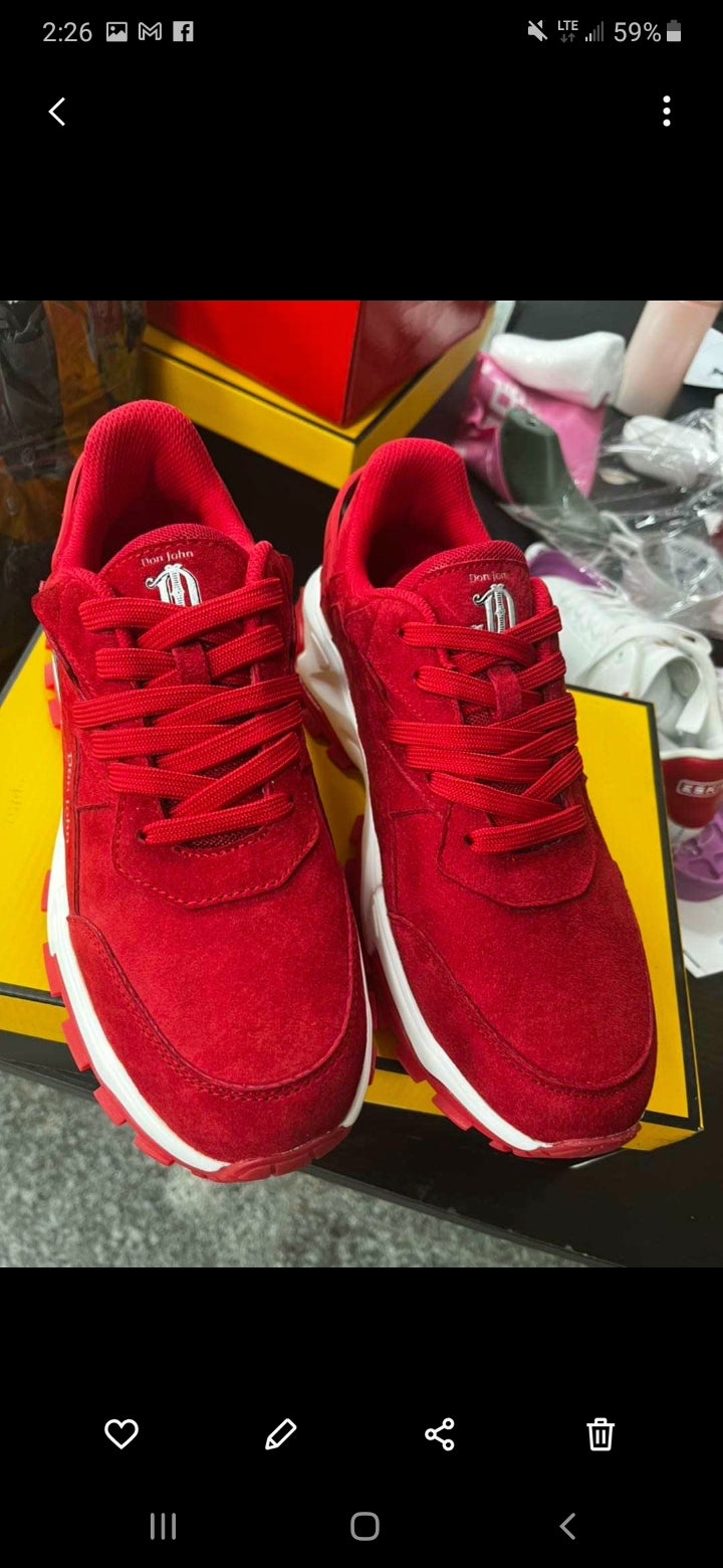 DON JOHN Exclusive Hand Made Sneakers Call For Delivery Date Women's