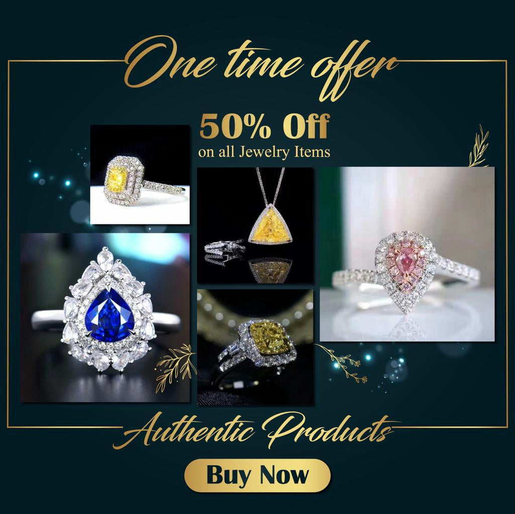 50% Off Jewelry Pay 12 Payments