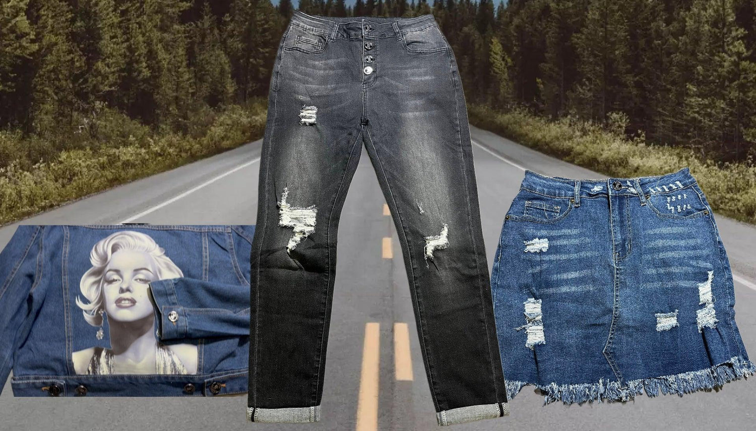 Don John Handmade Jeans & Leather Pants Women's