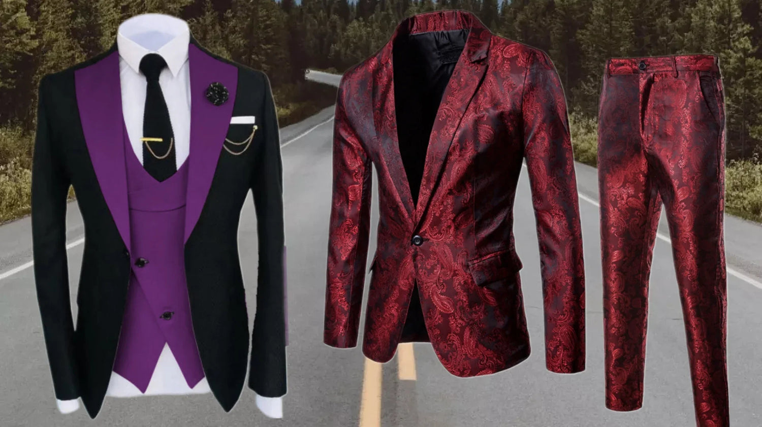 MEN'S WEAR SHIRTS BLAZERS PANTS & SUITS