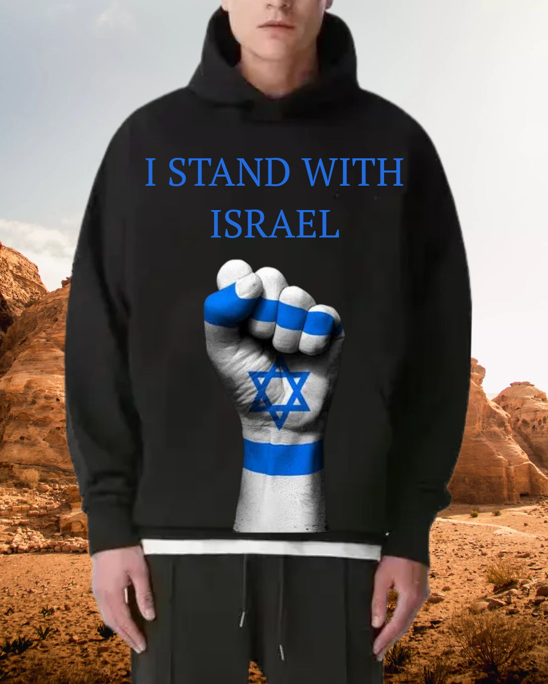 I Stand With Israel Hoodie Unisex