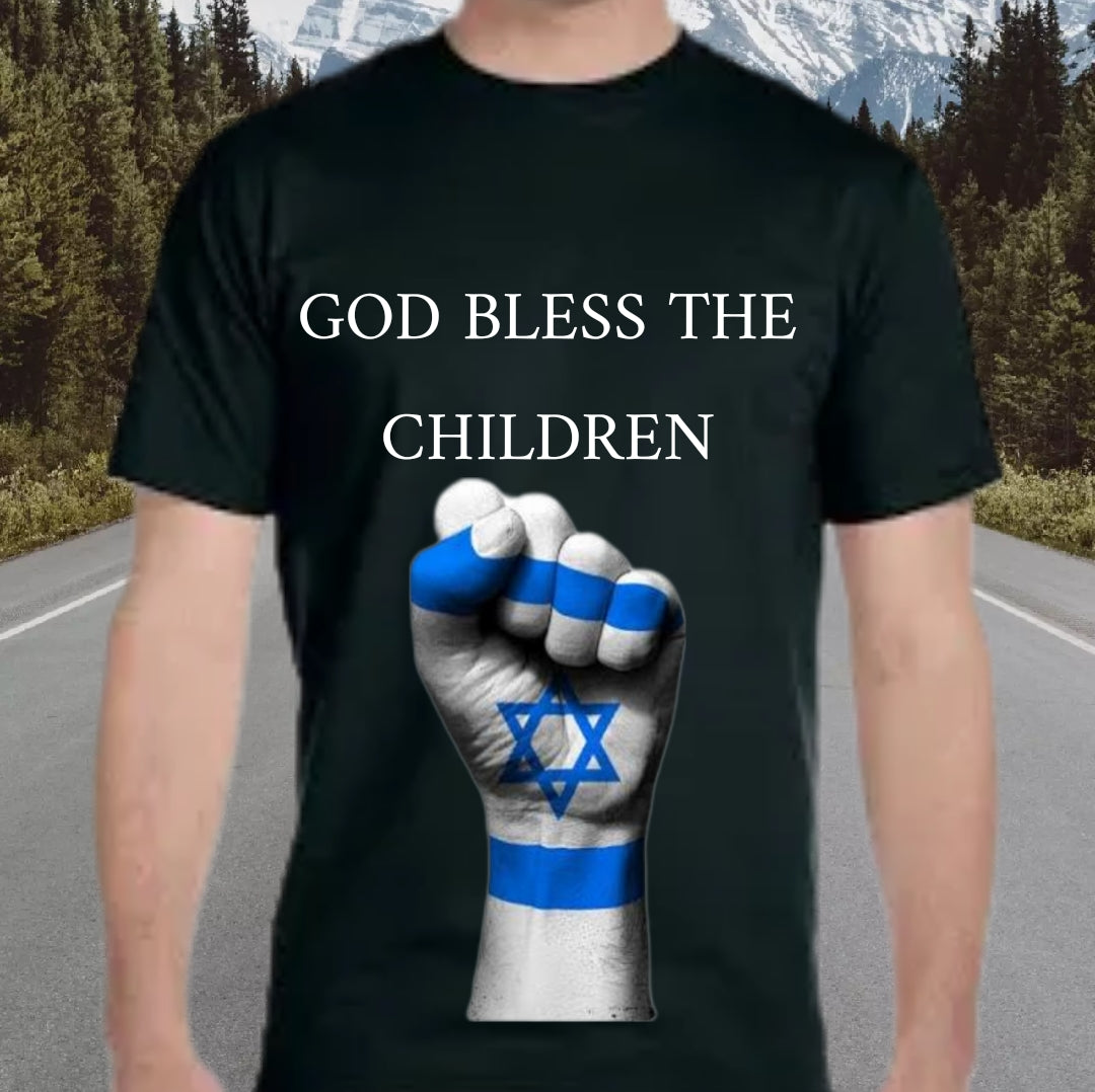 Israel's God Bless The Children T-Shirts Unisex