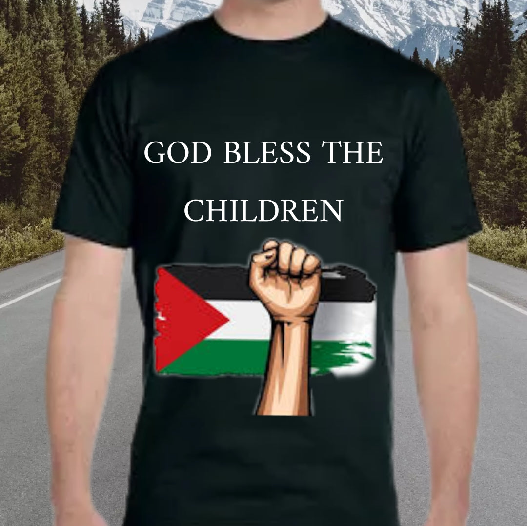 Palestine God Bless The Children T-Shirts Unisex