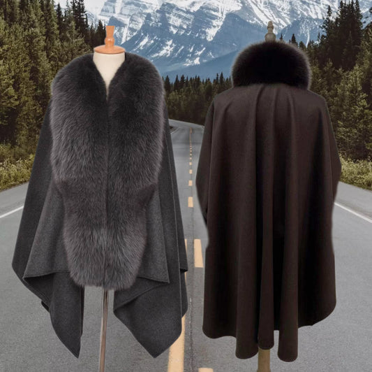 2 Don John Fox Fur Capes