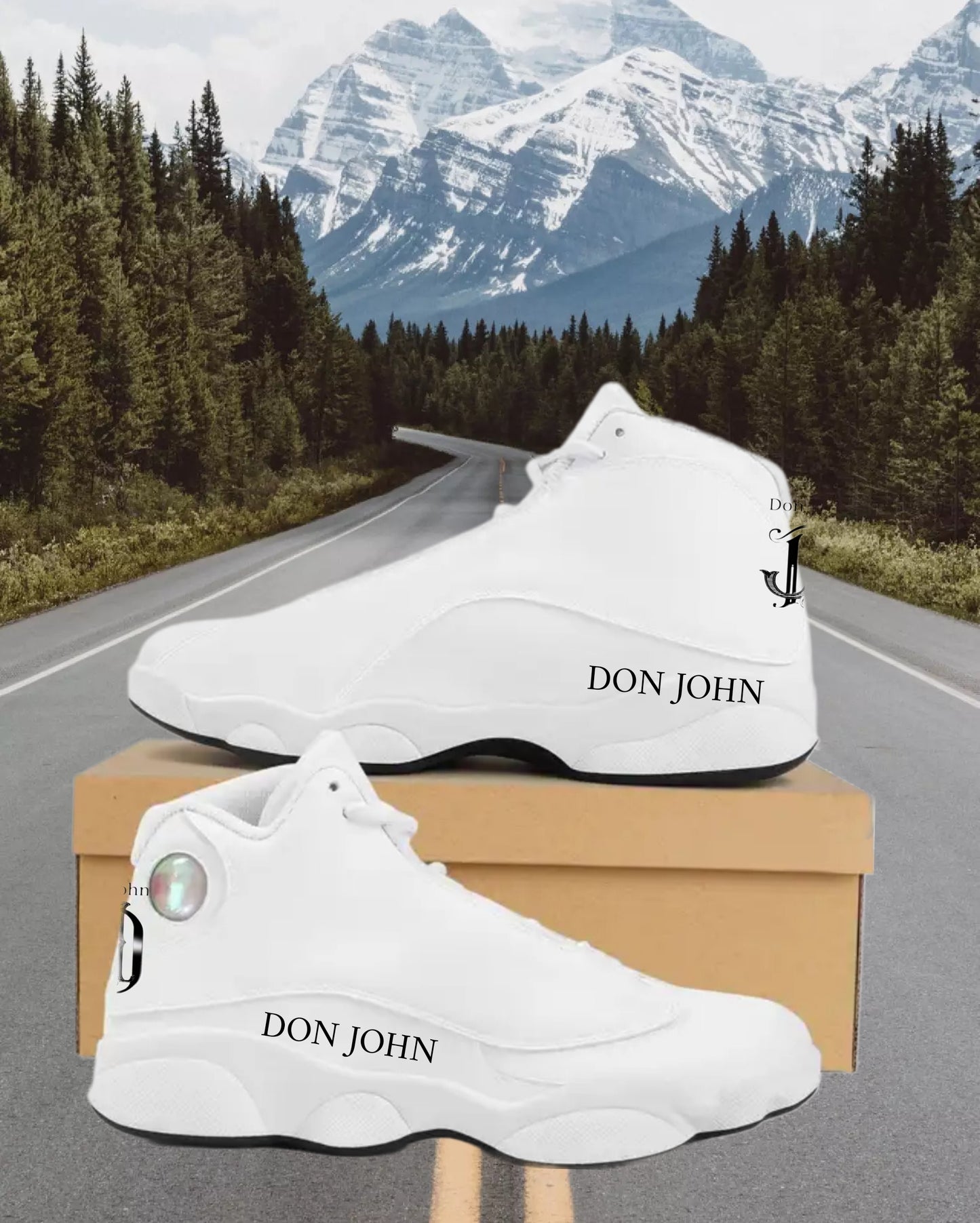 DON JOHN Sneakers Print On Demand Any Design Unisex