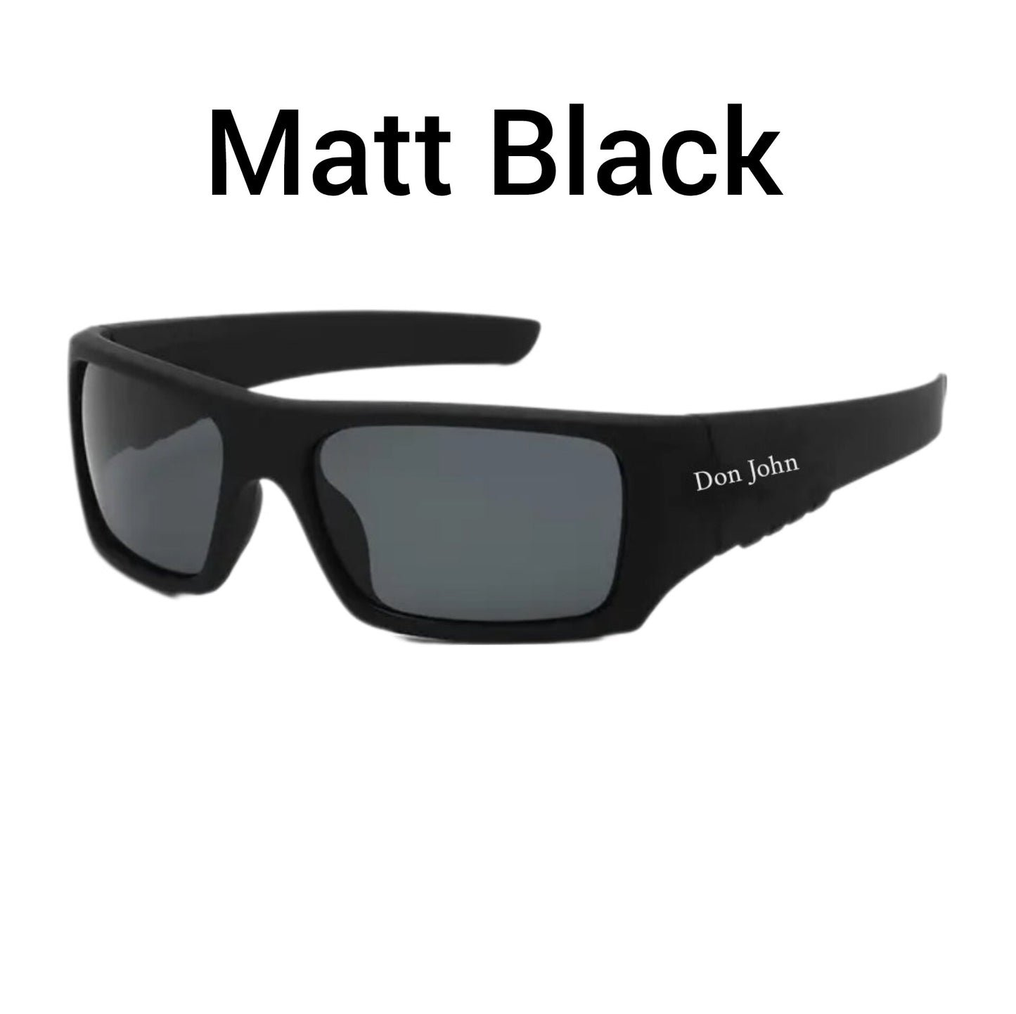 Don John Sunglasses Matt Black