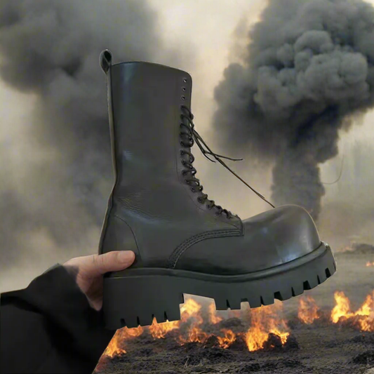 Cyberpunk Dystopian Harajuku Boots Unisex