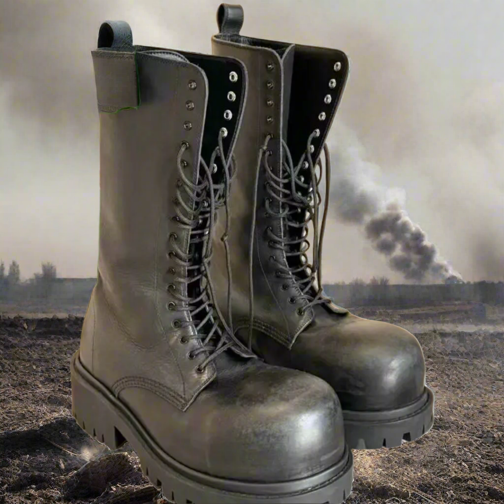 Cyberpunk Dystopian Harajuku Boots Unisex