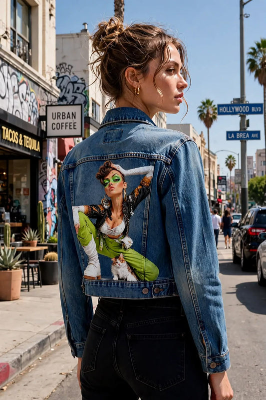 Blue Jeans Jackets By Robin DeWalt