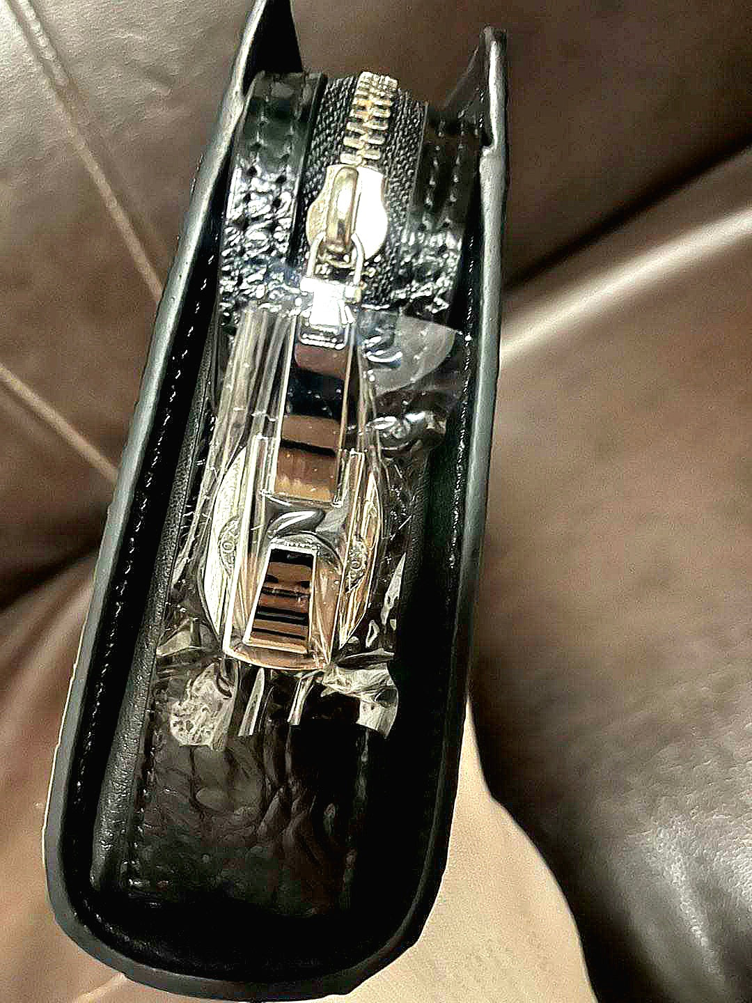 Crocodile Handmade Clutch Handbag Business Bag Men's