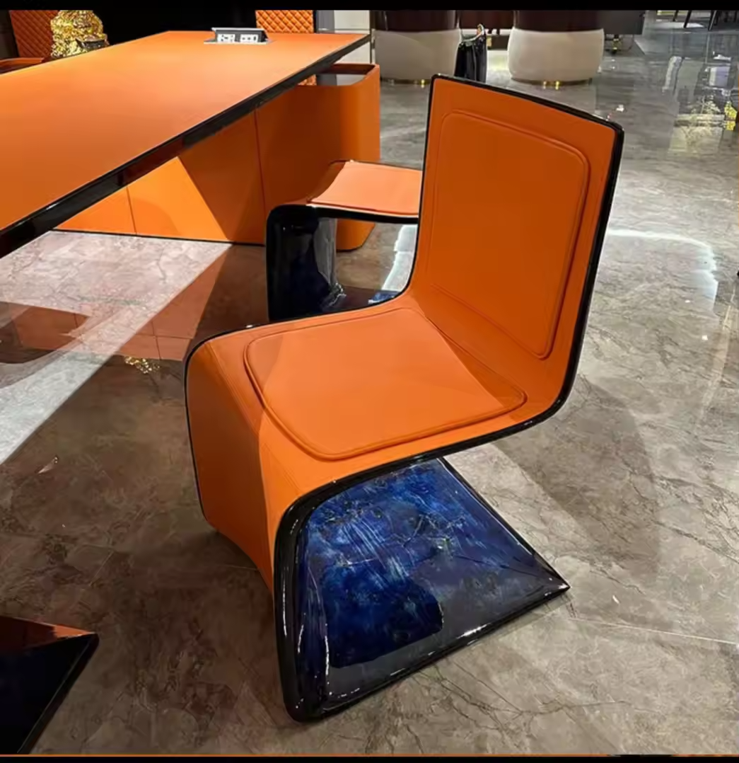 Don John Carbon Fiber & Leather Desk Set