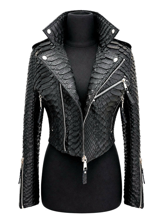 Python Jacket Handmade With Silk Liner