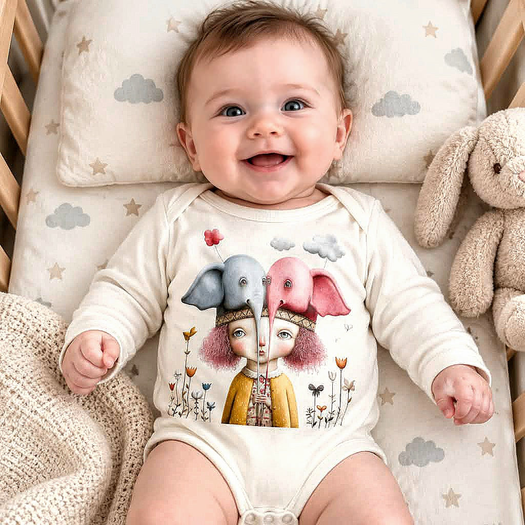 Baby Clothing Artwork By Robin DeWalt