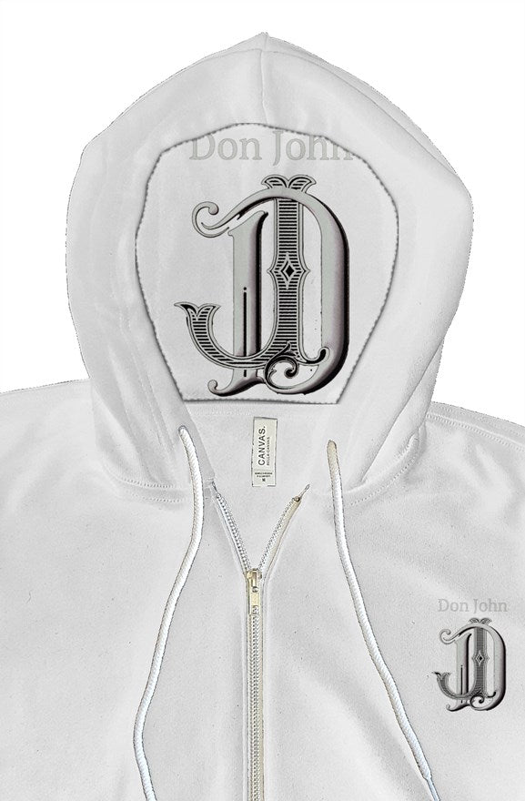 bella canvas zip hoody Don John by Victoria Charle